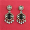 Indo Western Classic Earring With Mehndi Plated