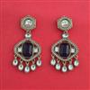 Indo Western Classic Earring With Mehndi Plated