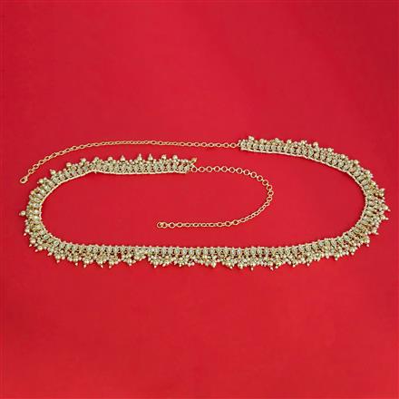 Indo Western Moti Belt With Gold Plating