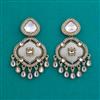 Indo Western Classic Earring with Mehndi Plating
