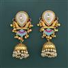 Indo Western Jhumki With Gold Plating