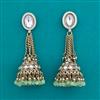 Indo Western Jhumki with Mehndi Plating