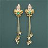 Indo Western Moti Earring With Gold Plating
