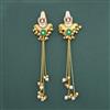 Indo Western Moti Earring With Gold Plating
