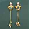 Indo Western Moti Earring With Gold Plating