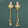 Indo Western Moti Earring With Gold Plating