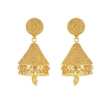 Antique Jhumki with gold plating