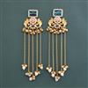 Indo Western Moti Earring With Gold Plating