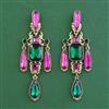 Indo Western Classic Earring with Mehndi Plating