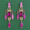 Indo Western Classic Earring with Mehndi Plating