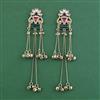 Indo Western Classic Earring with Mehndi Plating