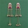 Indo Western Classic Earring with Mehndi Plating