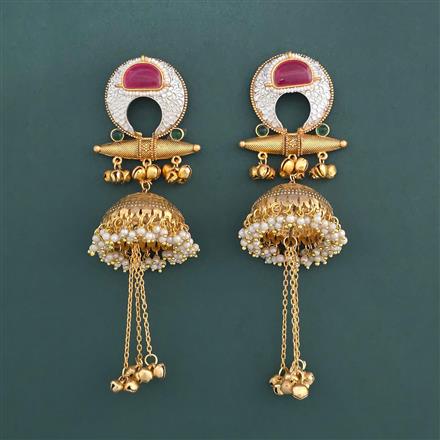 Indo Western Jhumki With Gold Plating