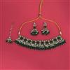 Indo Western Moti Necklace With Mehndi Plating