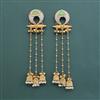 Indo Western Moti Earring With Gold Plating
