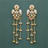 Indo Western Moti Earring With Gold Plating