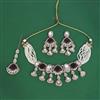 Indo Western Classic Necklace Set With Mehndi Plating