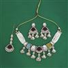 Indo Western Classic Necklace Set With Mehndi Plating