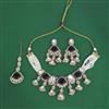 Indo Western Classic Necklace Set With Mehndi Plating