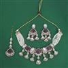 Indo Western Classic Necklace Set With Mehndi Plating