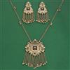 Indo Western Classic Necklace Set With Mehndi Plating