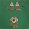 Indo Western Classic Necklace Set With Mehndi Plating