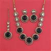 Indo Western Classic Necklace With Mehndi Plating
