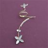 Indo Western Mother Of Pearl Ring With Mehndi Plating Gold Plating Rhodium Plating