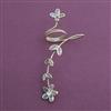 Indo Western Classic Ring With Mehndi Plating Gold Plating Rhodium Plating