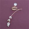 Indo Western Classic Ring With Mehndi Plating Gold Plating Rhodium Plating