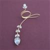 Indo Western Classic Ring With Mehndi Plating Gold Plating Rhodium Plating