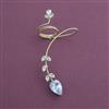 Indo Western Classic Ring With Mehndi Plating Gold Plating Rhodium Plating