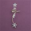 Indo Western Classic Ring With Mehndi Plating Gold Plating Rhodium Plating
