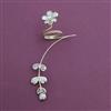 Indo Western Mother Of Pearl Ring With Mehndi Plating Gold Plating Rhodium Plating