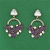 Indo Western Classic Earring With Mehndi Plating