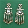 Indo Western Classic Earring With Mehndi Plating