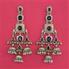 Indo Western Long Earring With Gold Plating