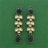 Indo Western Classic Earring With Mehndi Plating