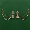 Indo Western Jhumki With Mehndi Plating