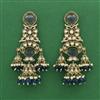 Indo Western Jhumki With Mehndi Plating
