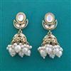 Indo Western Jhumki With Mehndi Plating