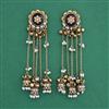 Indo Western Moti Earring With Gold Plating