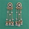 Indo Western Moti Earring With Gold Plating