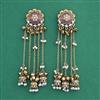 Indo Western Moti Earring With Gold Plating