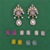Indo Western Changeable Earring with Mehndi Plating