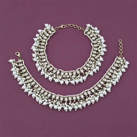 Indo Western Pearl Belt with Mehndi Plating