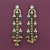 Indo Western Classic Earring with Mehndi Plating