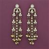Indo Western Classic Earring with Mehndi Plating