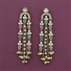 Indo Western Classic Earring with Mehndi Plating
