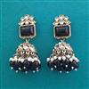 Indo Western Jhumki With Mehndi Plating